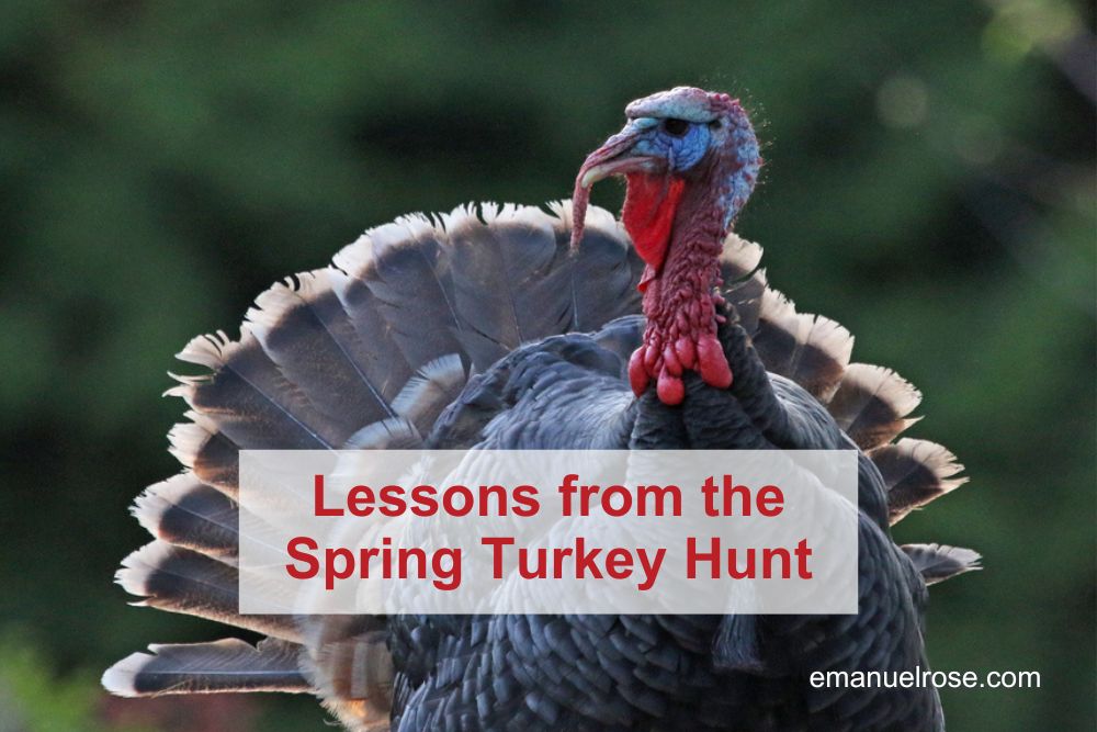 Lessons from the Spring Turkey Hunt