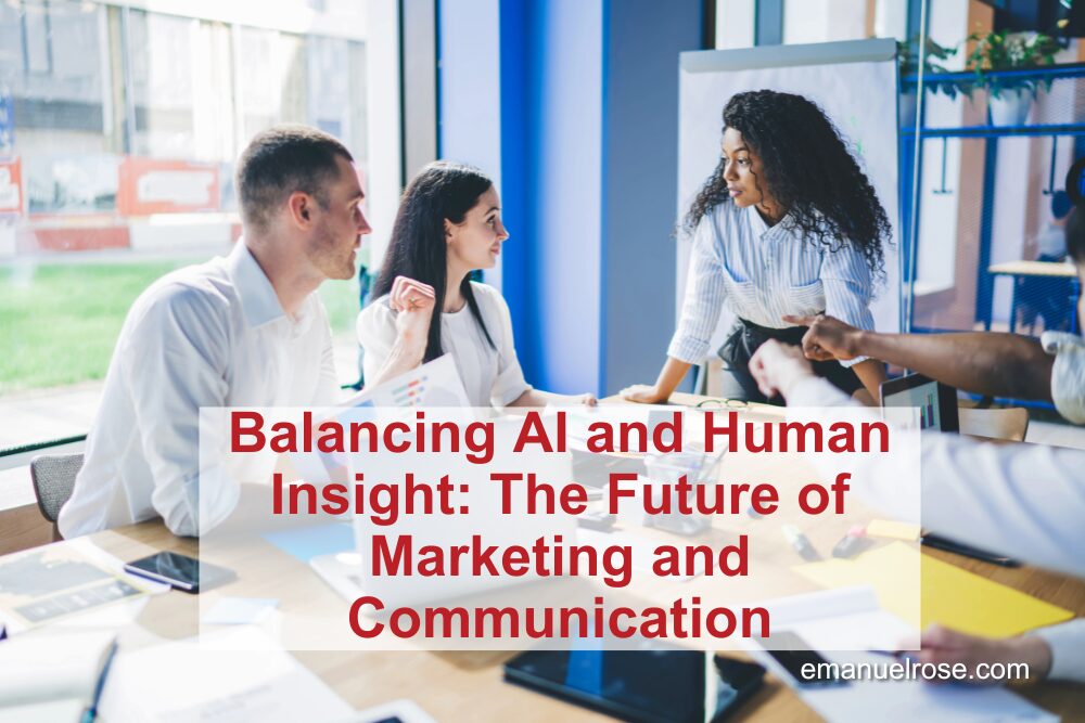 Balancing AI and Human Insight: The Future of Marketing and Communication