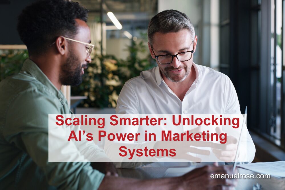 Scaling Smarter: Unlocking AI’s Power in Marketing Systems