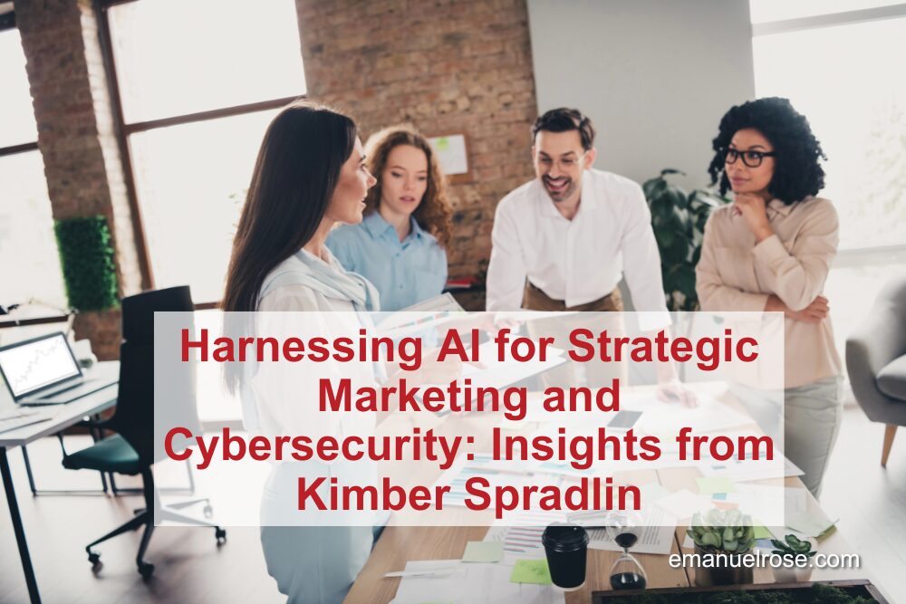 Harnessing AI for Strategic Marketing and Cybersecurity: Insights from Kimber Spradlin