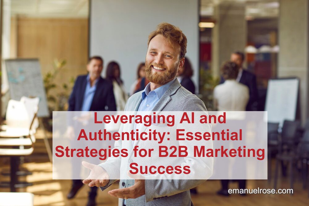 Leveraging AI and Authenticity: Essential Strategies for B2B Marketing Success