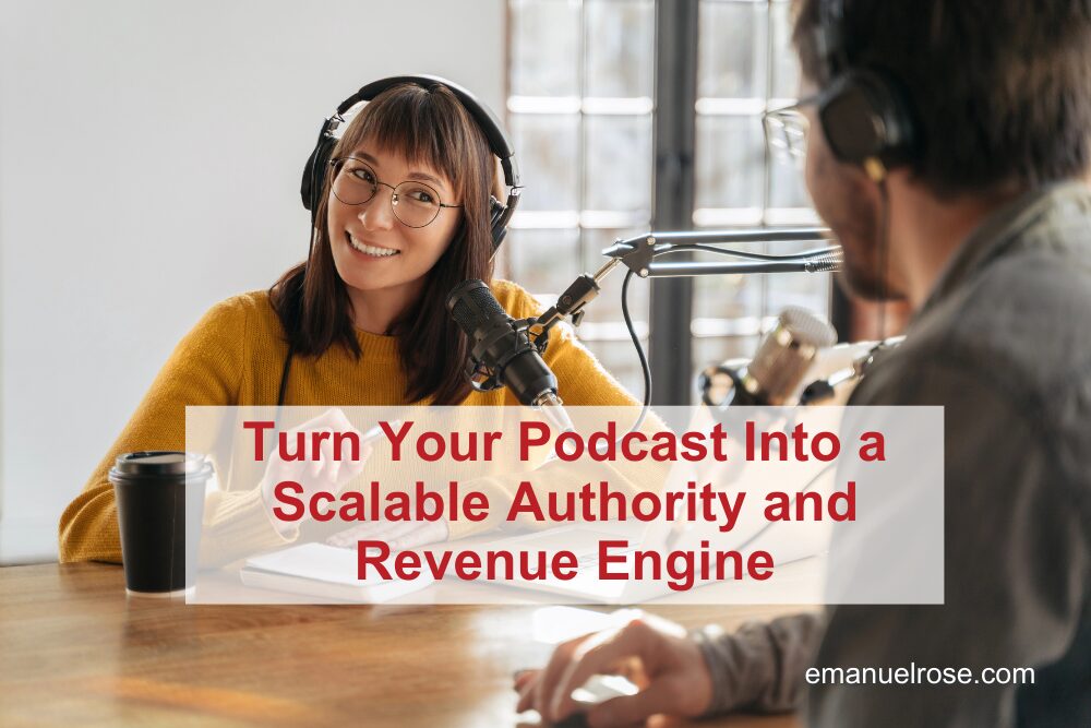 Turn Your Podcast Into a Scalable Authority and Revenue Engine