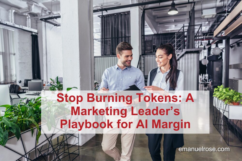 Stop Burning Tokens: A Marketing Leader’s Playbook for AI Margin